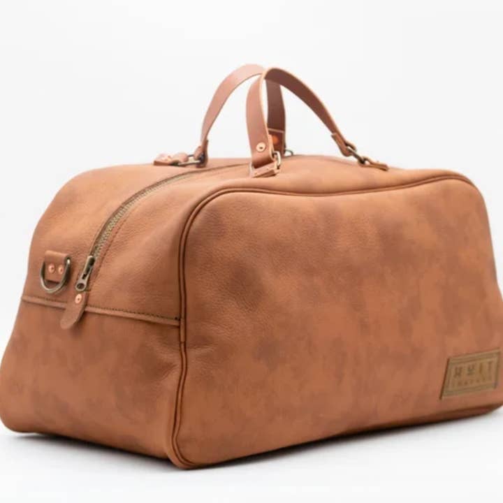 Weekend bag brick for wholesale by Huit