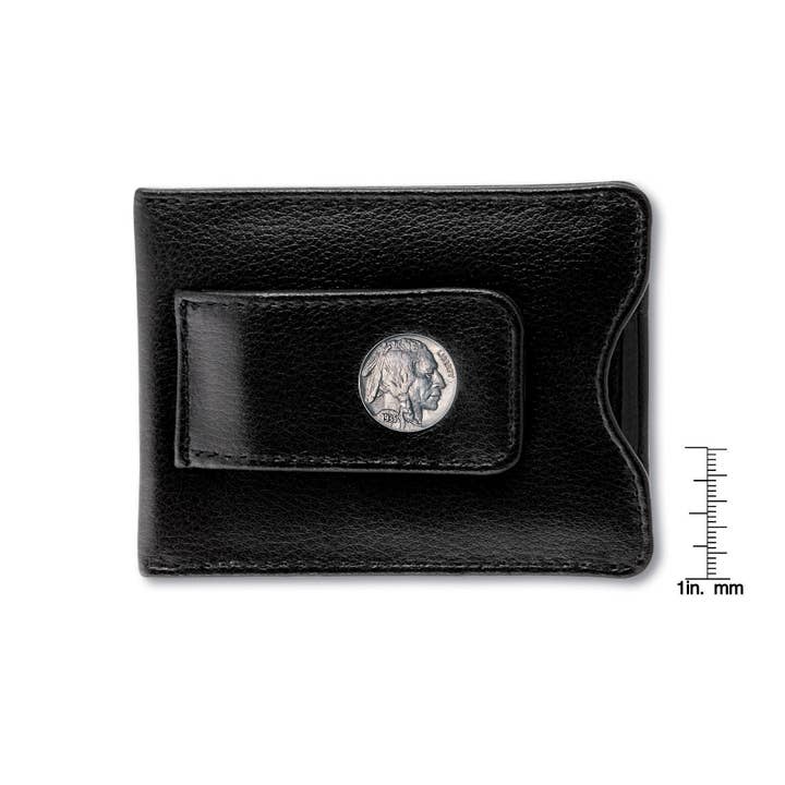 American Coin Treasures - Wholesale Money Clip - Unisex - Buffalo Nickel Coin Money Clip Wallet