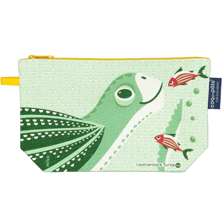 Coq En Pate - Wholesale Pencil Case/Pouch - Leatherback turtle pencil case