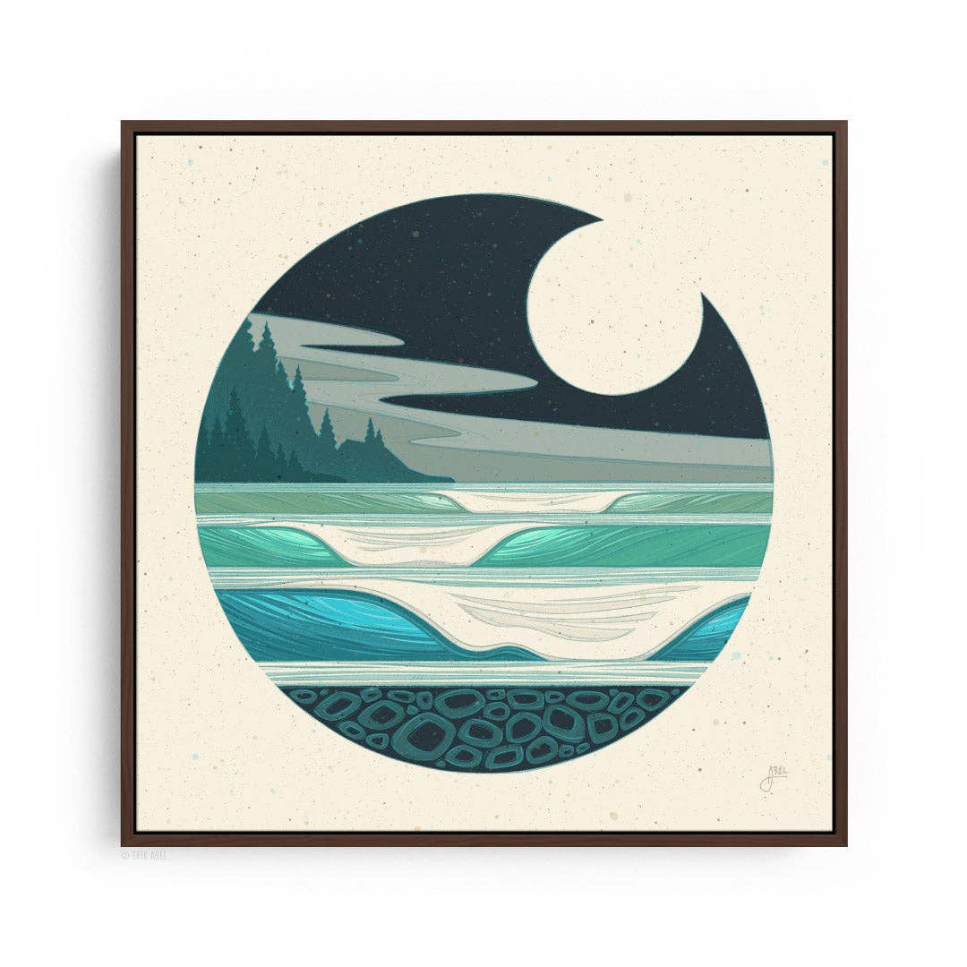 Abel Arts - Wholesale Art Print - NW Moon - WHLSL Print5
