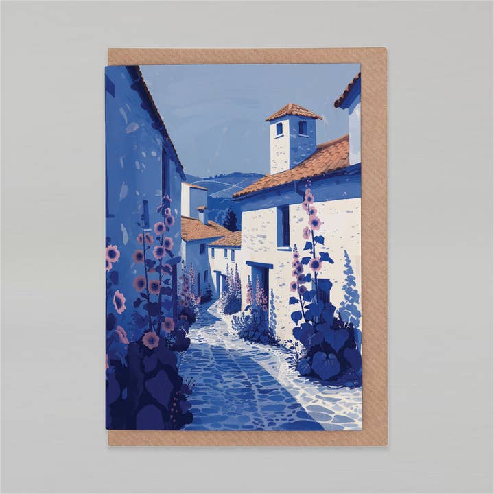 Botanopia - gifts , decor and cards for plant lovers - Wholesale Gewone wenskaart - Ridderspoor | Alledaagse wenskaart | Franse kaart