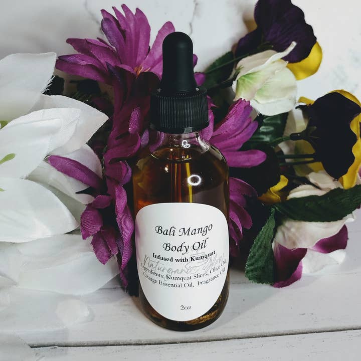 Huiles pour le corps infusées pour la vente par Naturganic Glow LLC