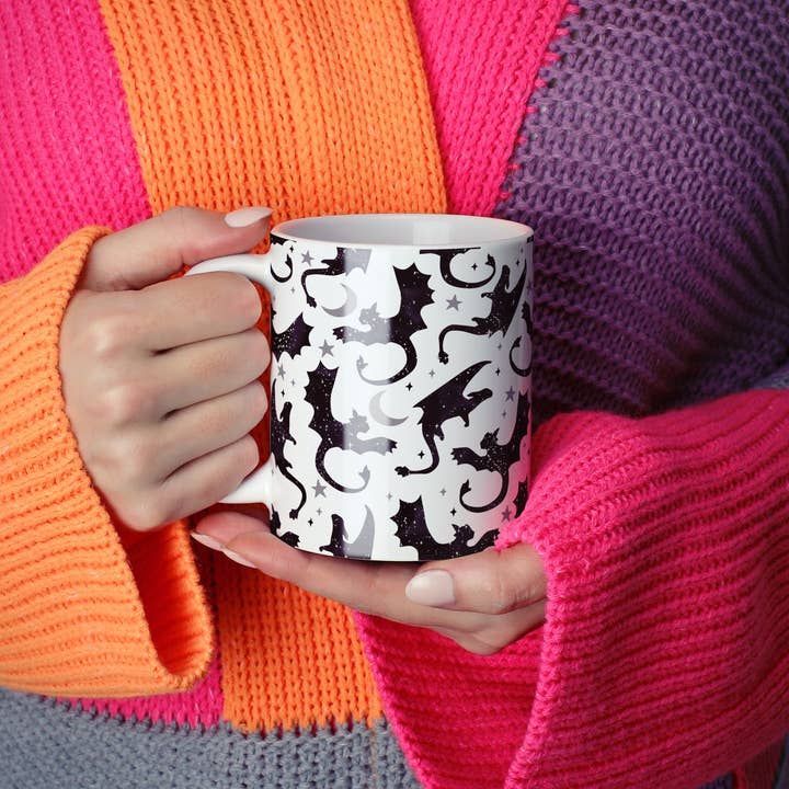 Shadow Dragon Mug for wholesale by MagicMerchEmporium