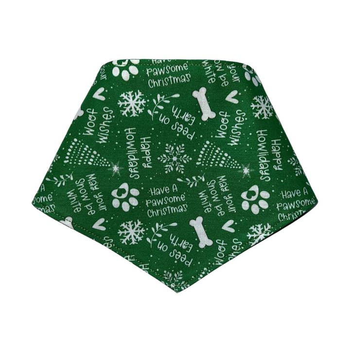 Happy Howlidays Bandana for wholesale by Uppercrufts, LLC