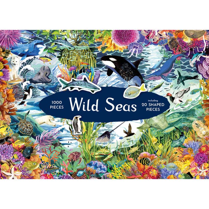 Chronicle Books - Wholesale Puzzle - Adult - Wild Seas Jigsaw