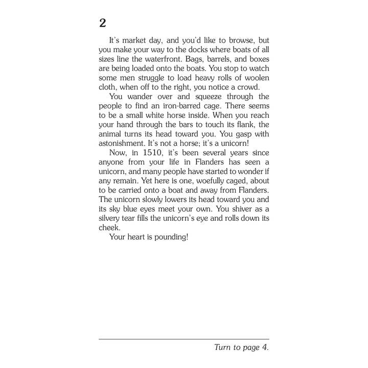 Choose Your Own Adventure - Wholesale Middle Grade Book (9-12) - The Rescue Of The Unicorn, Children's Book3