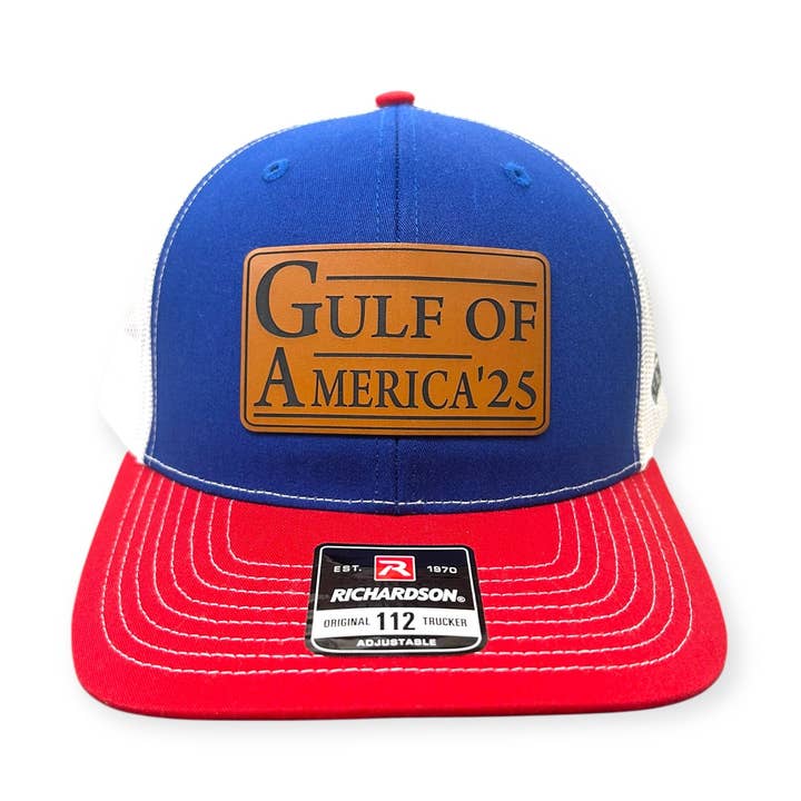 Gulf of America #2 Patch Pet - Richardson 112 voor wholesale door Horizon Hat Co.