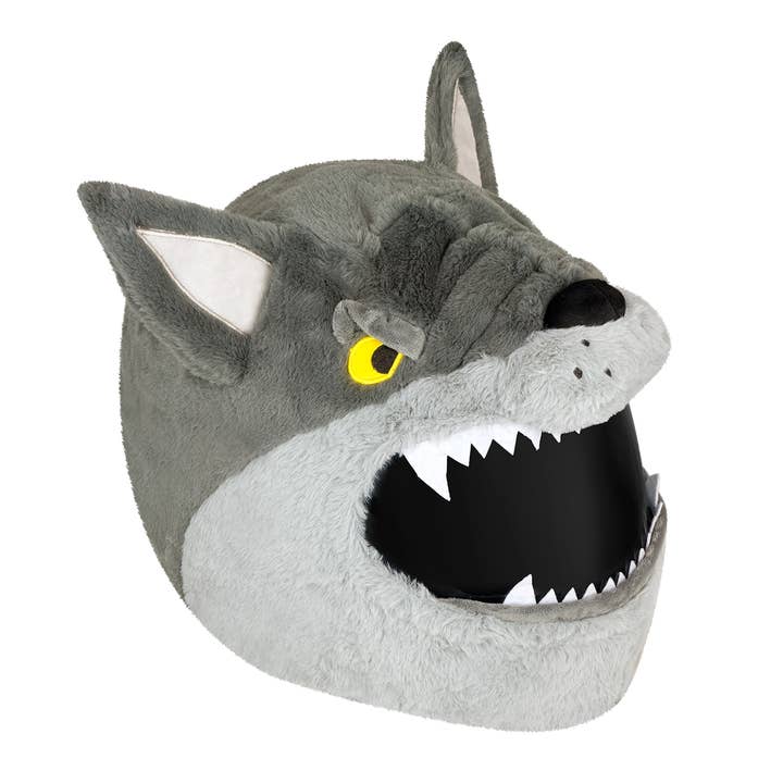 Moto Loot - Wholesale Costume - Unisex - Motorcycle Helmet Cover - Wolf