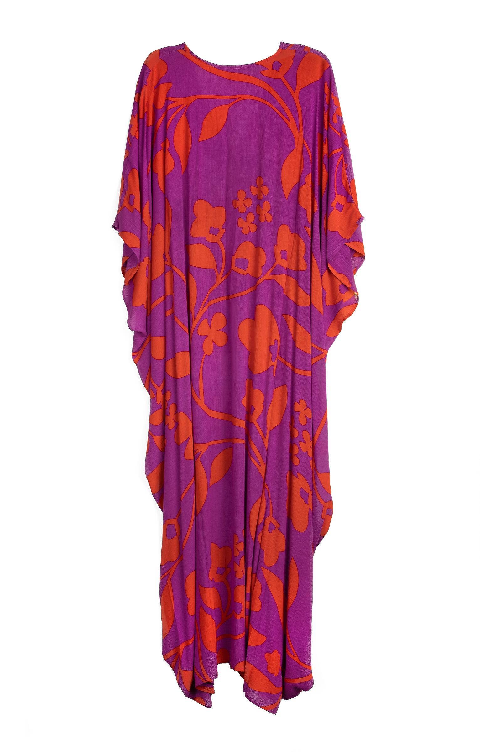 SAACHI - Wholesale Kaftan - Women's - Bold Floral Kaftan Maxi13