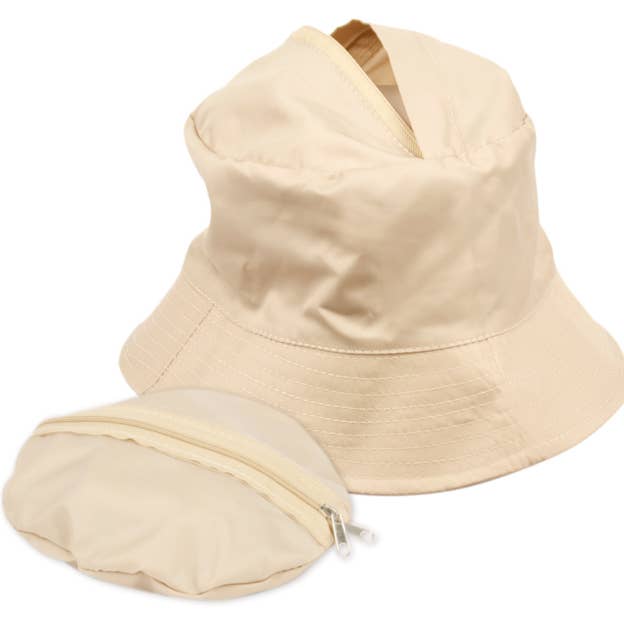 Epoch hats - Wholesale Bucket Hat - Women's - Waterproof Packable Rain Bucket Hats with zipper Closure1