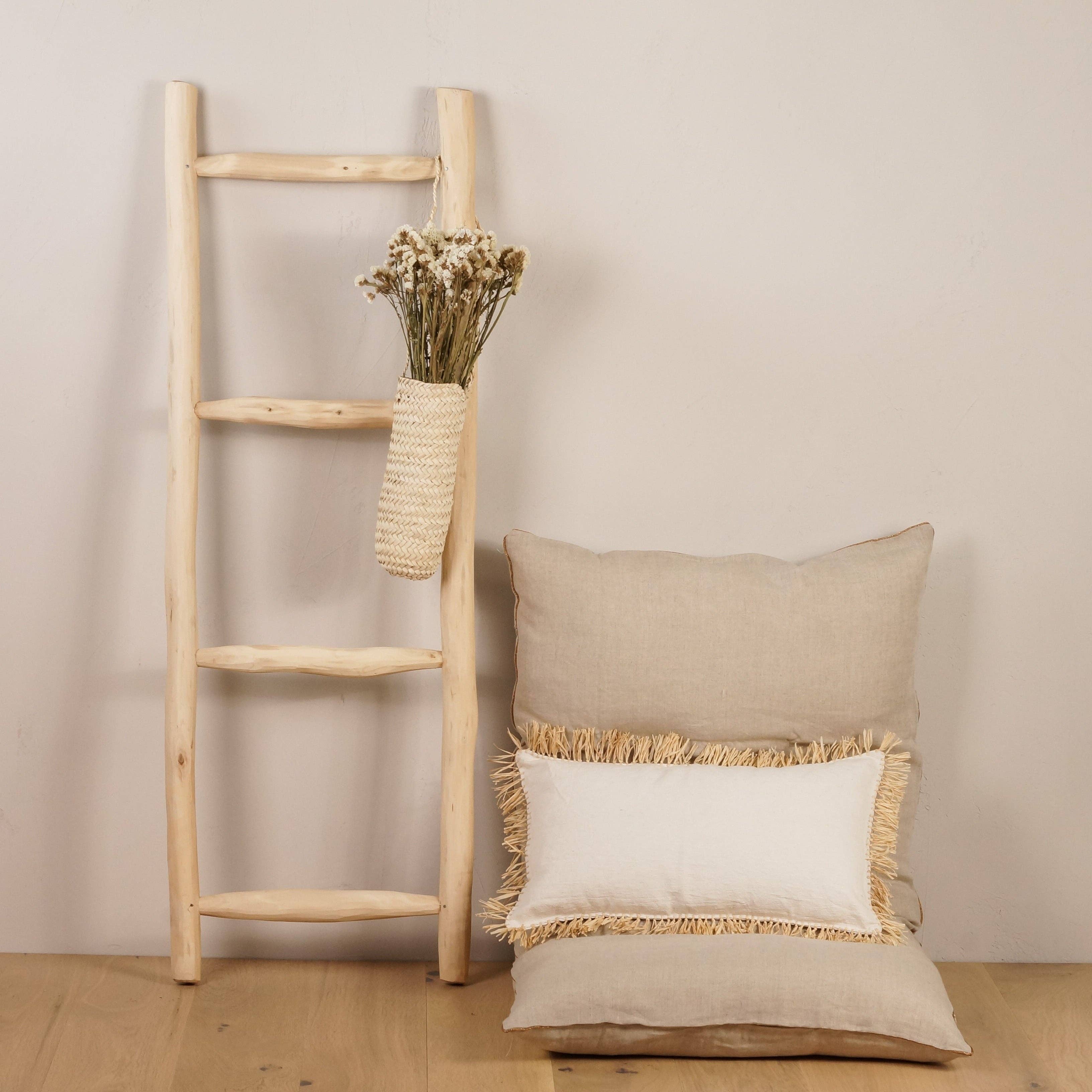 Bohome Living – wholesale Free-standing shelf – Decorative wooden ladder 120cm1