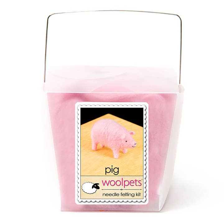 Pig Felting Kit for wholesale by Woolpets