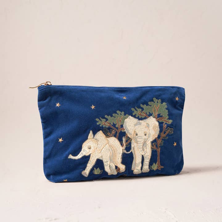 Elizabeth Scarlett Ltd – wholesale Pouch – Women’s – Orphaned Elephants Conservation Collection Everyday Pouch1