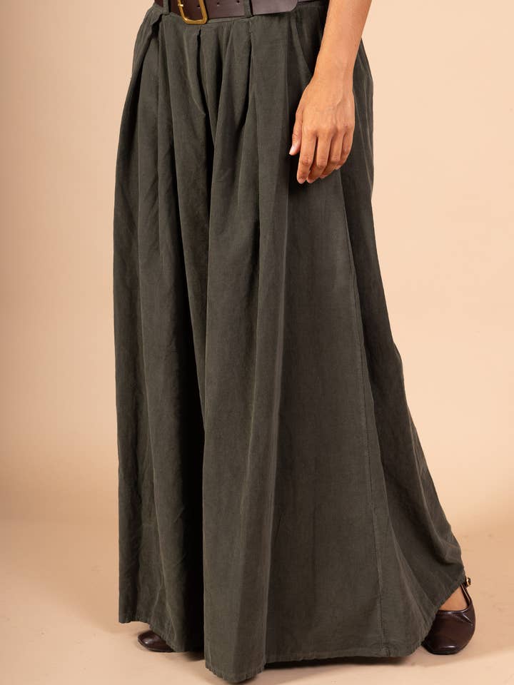 Pépouz' Paris - Wholesale Pants - Women's - Corduroy cotton palazzo pants PPN25516