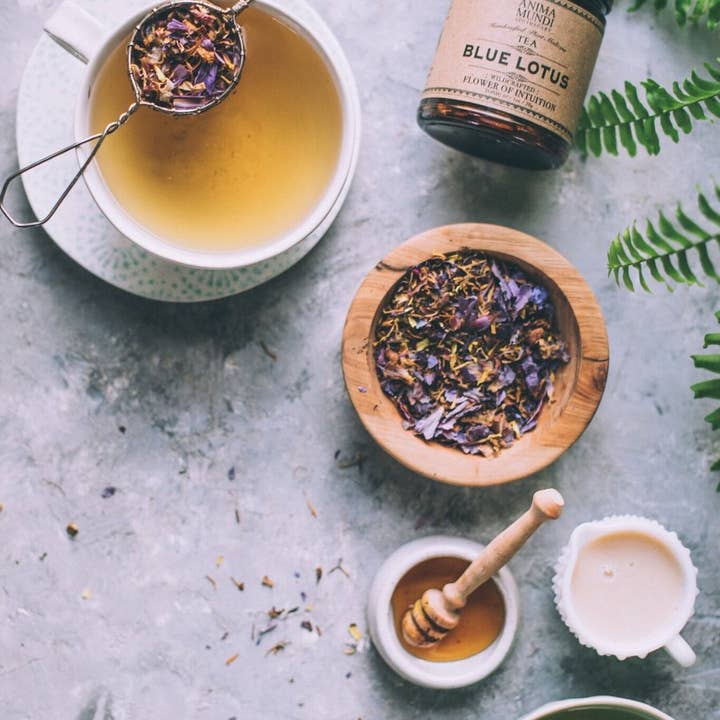 Anima Mundi Apothecary - Wholesale Loose Tea - BLUE LOTUS | Flower of Intuition