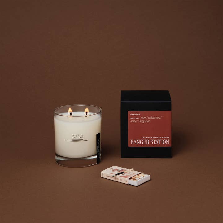 Ranger Station Wholesale - Wholesale Jar/Filled Candle - Oakmoss Candle