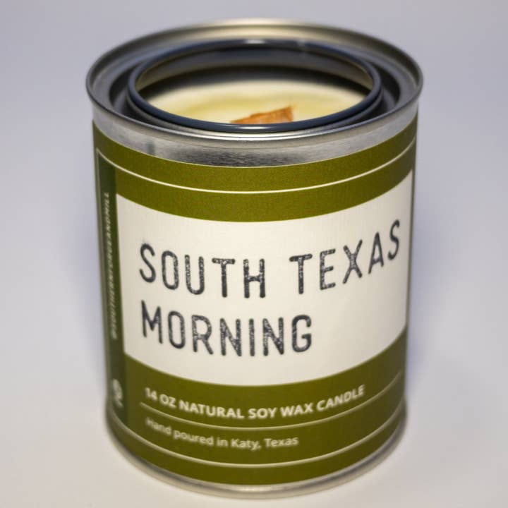 South Texas Morning Soy Candle™ for wholesale by Southern Forge and Mill