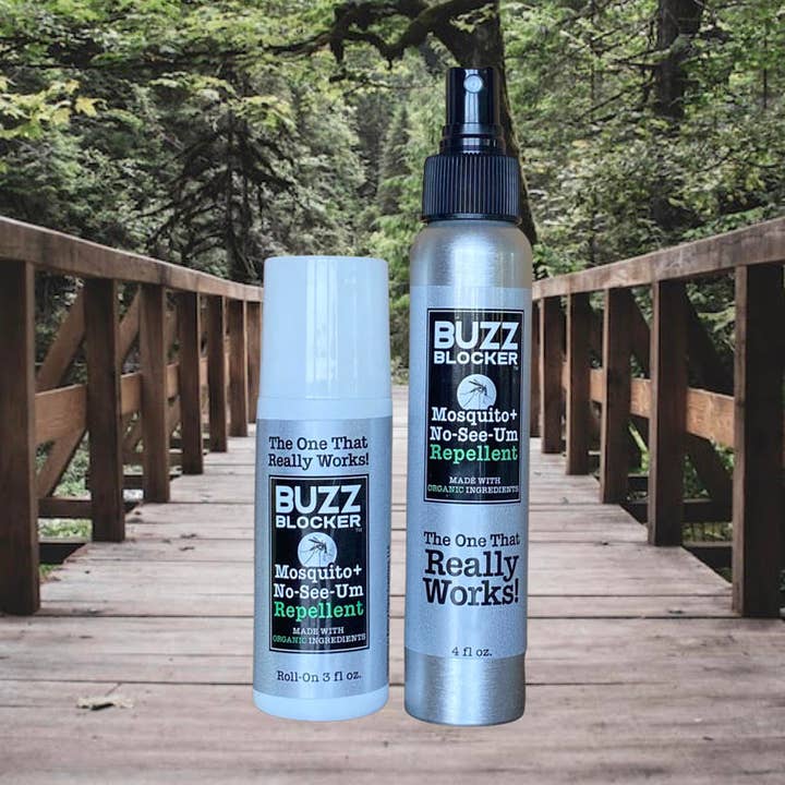 Buzz Blocker Organic Mosquito & No-See-Um Repellent - Wholesale Insect Repellent - Buzz Blocker Organic Mosquito & No-See-Um Repellent Roll-on