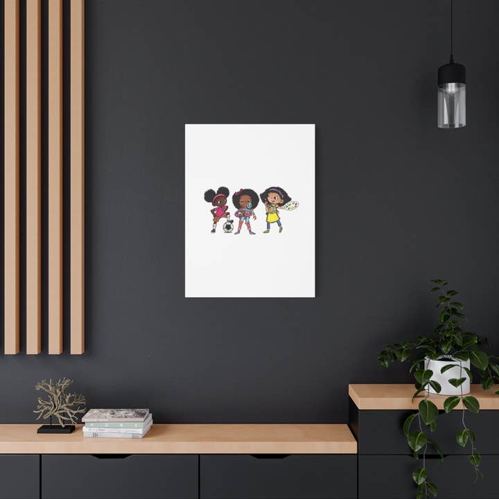 Ikuzi Dolls - Wholesale Art Print - Kids & Baby - Kids' Canvas Wall Art - Playful Characters for Creative Spaces188