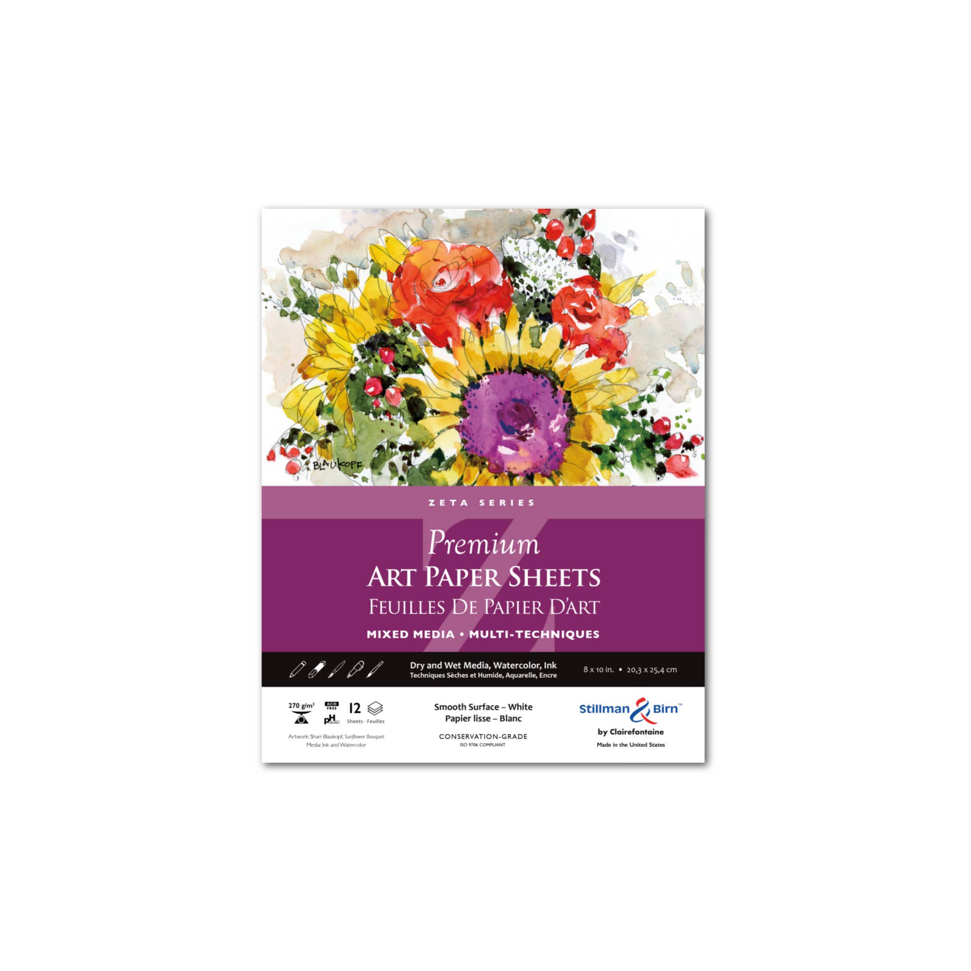 Exaclair - Wholesale Sketchbook/Sketchpad - Stillman & Birn™ Art Sheet Packs10