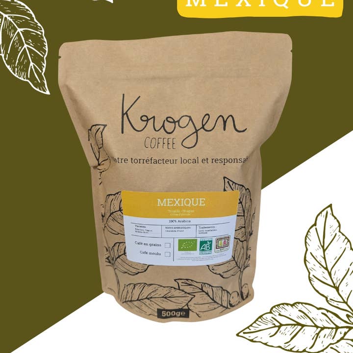 Mexiko - El Triunfo - Ekologiskt och rättvist kaffe - Malet - 500g för wholesale av Krogen