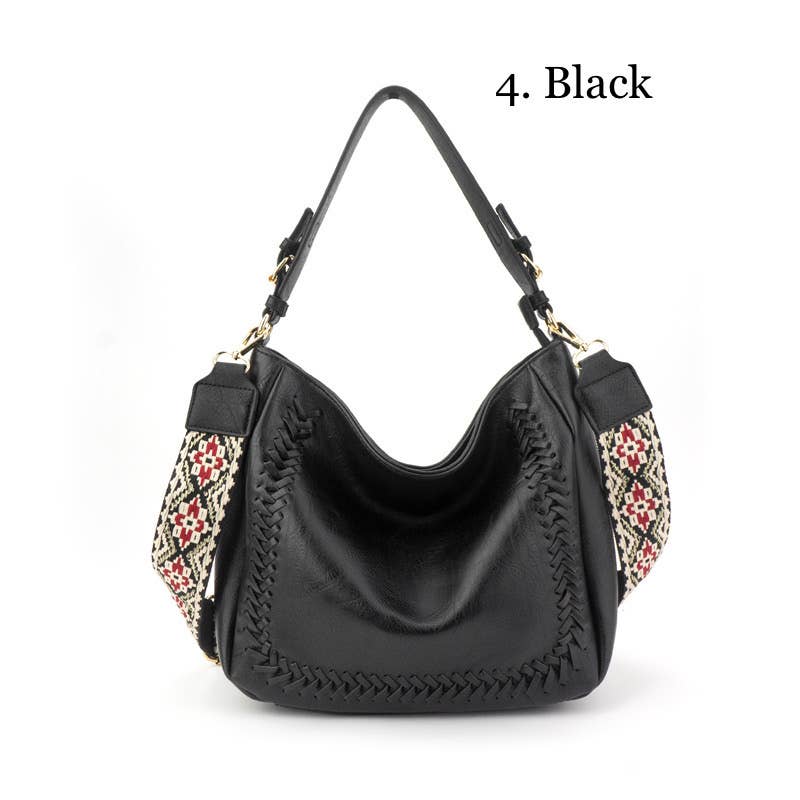 Babs + Birdie – Großhandel Messenger Bag – Damen – The Harper | Kuriertasche mit Kreuzstich3