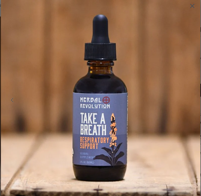 Herbal Revolution Farm + Apothecary - Wholesale Tincture - Take a Breath: Respiratory Support Elixir3