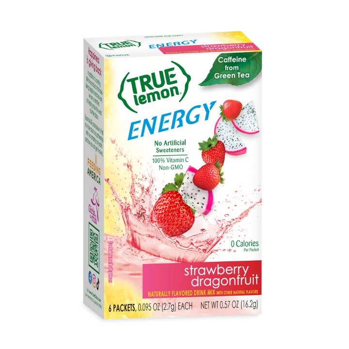 True Lemon Energy Strawberry Dragonfruit for wholesale by True Citrus