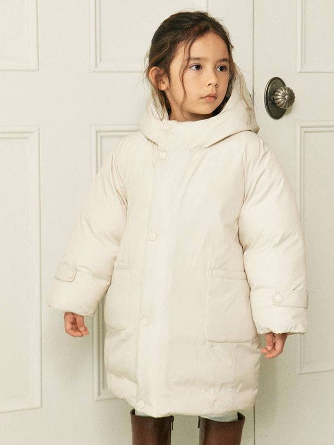 ToTo Heros - Wholesale Puffer Jacket - Kids - Ria Duck Down Long Puffer Jacket5