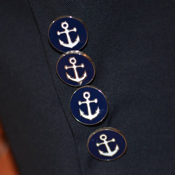 Anchor Blazer Buttons for wholesale by SummerTies