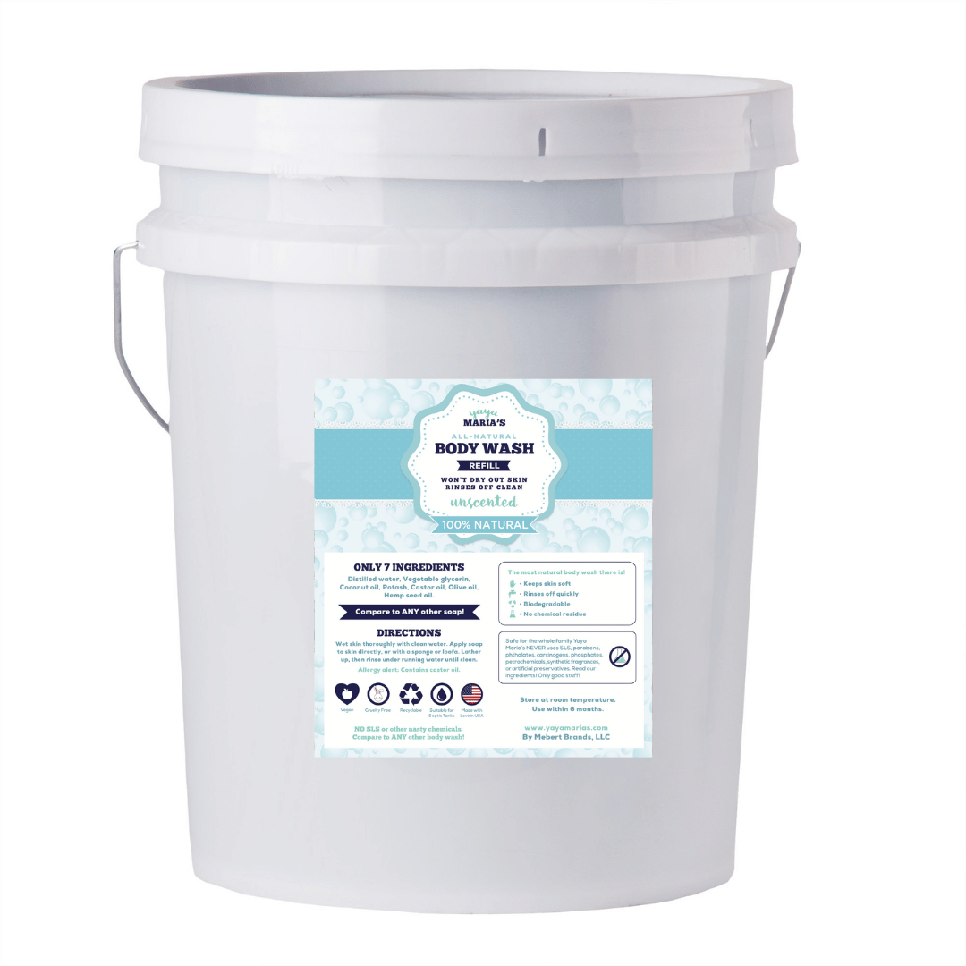 Yaya Maria's - Vente Lotions corporelles/Gels douches - Recharge en vrac de gel douche naturel 19 litres3