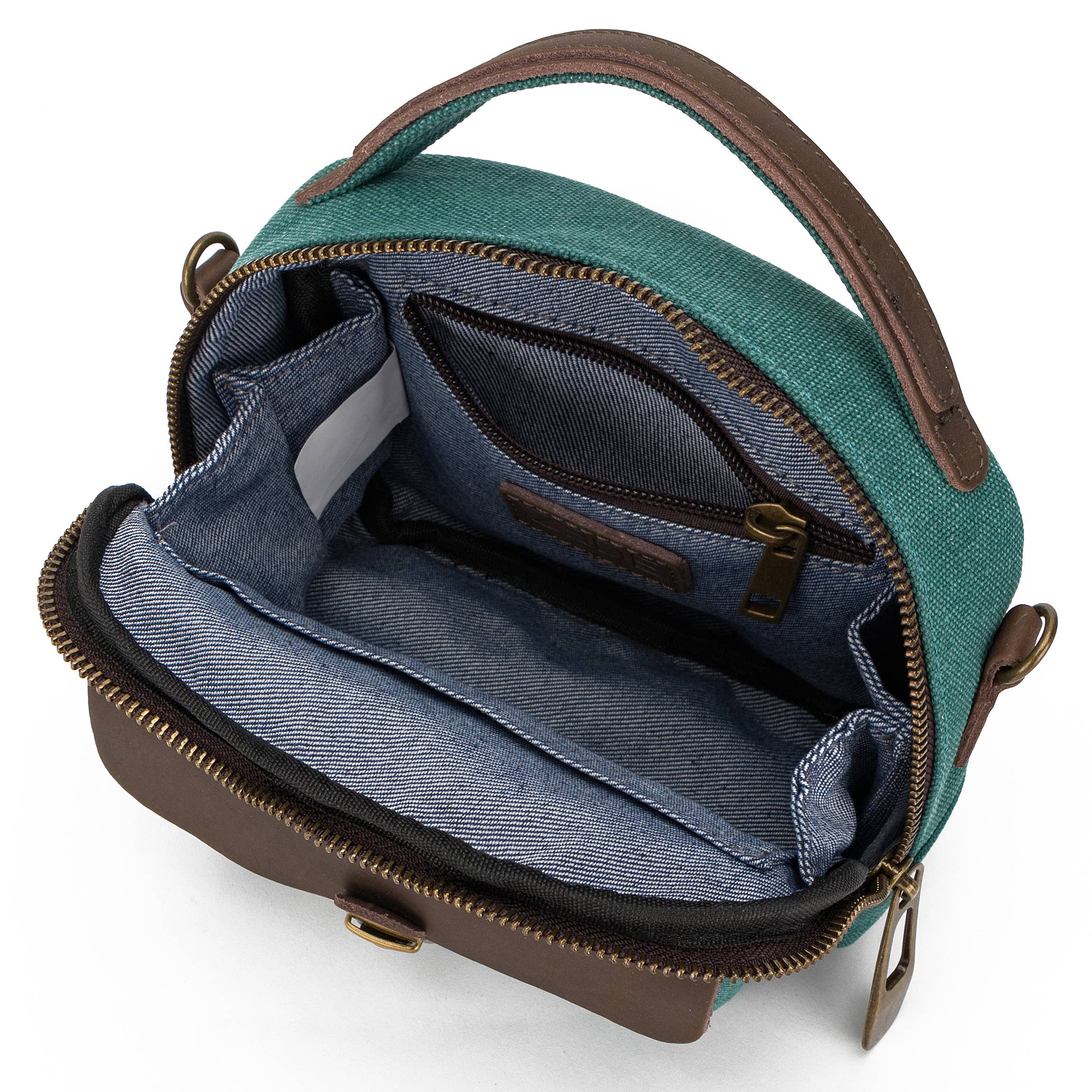 ZEDE PARIS – wholesale Messenger Bag – Women’s – Maison Blanche - Canvas and leather satchel4