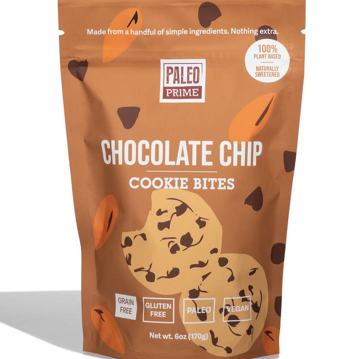 Paleo Prime Natural Cookies - Wholesale Cookie - Chocolate Chip Cookie Bites