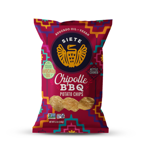 Siete Foods - Wholesale Chips - Flavor Mix Pack Kettle Cooked Potato Chips 5.5oz - 24 bags2