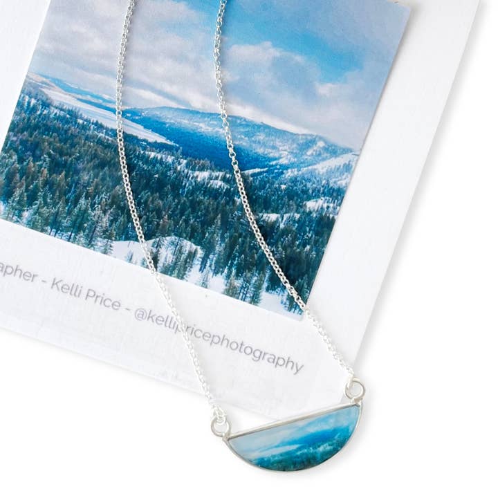 Tahoe Snow Necklace for wholesale by Foterra Jewelry