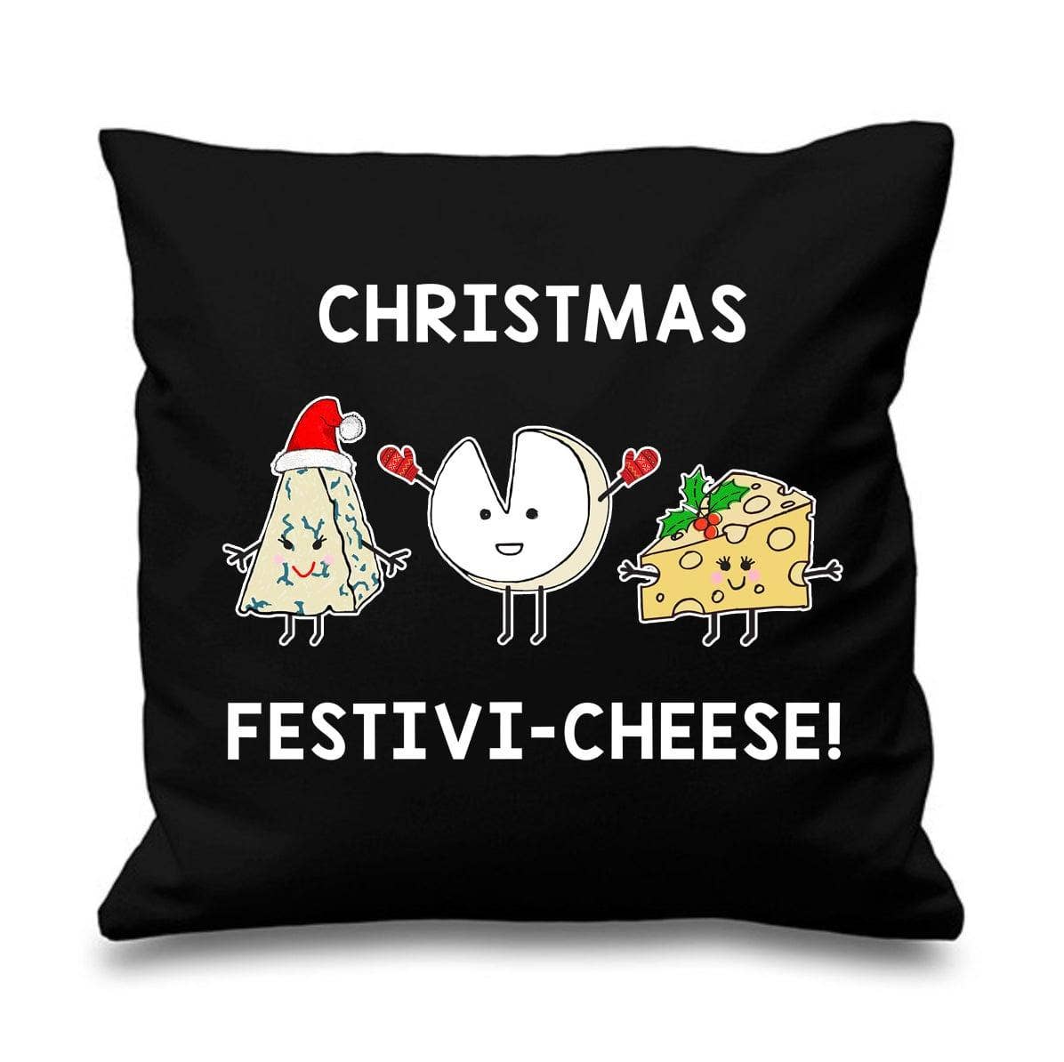 Of Life & Lemons - Wholesale Throw/Decorative Pillow - Funny Cheese Christmas Cushion2