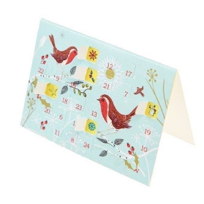 Miniature Advent Christmas Card - Winter Walk for wholesale by Rex B2B - UK