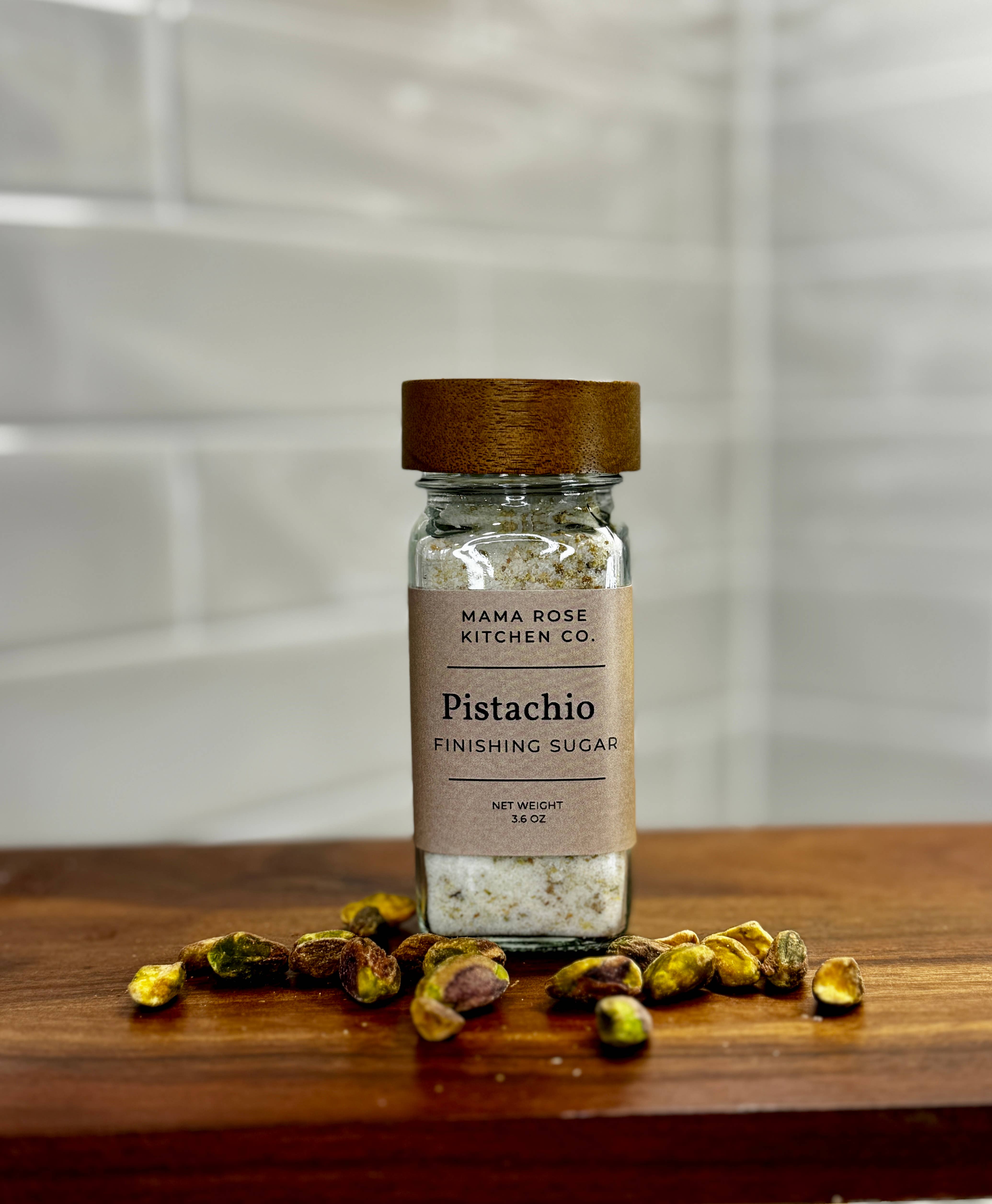 Mama Rose Kitchen Co - Venta al por mayor Azúcar - Azúcar de acabado de pistacho0