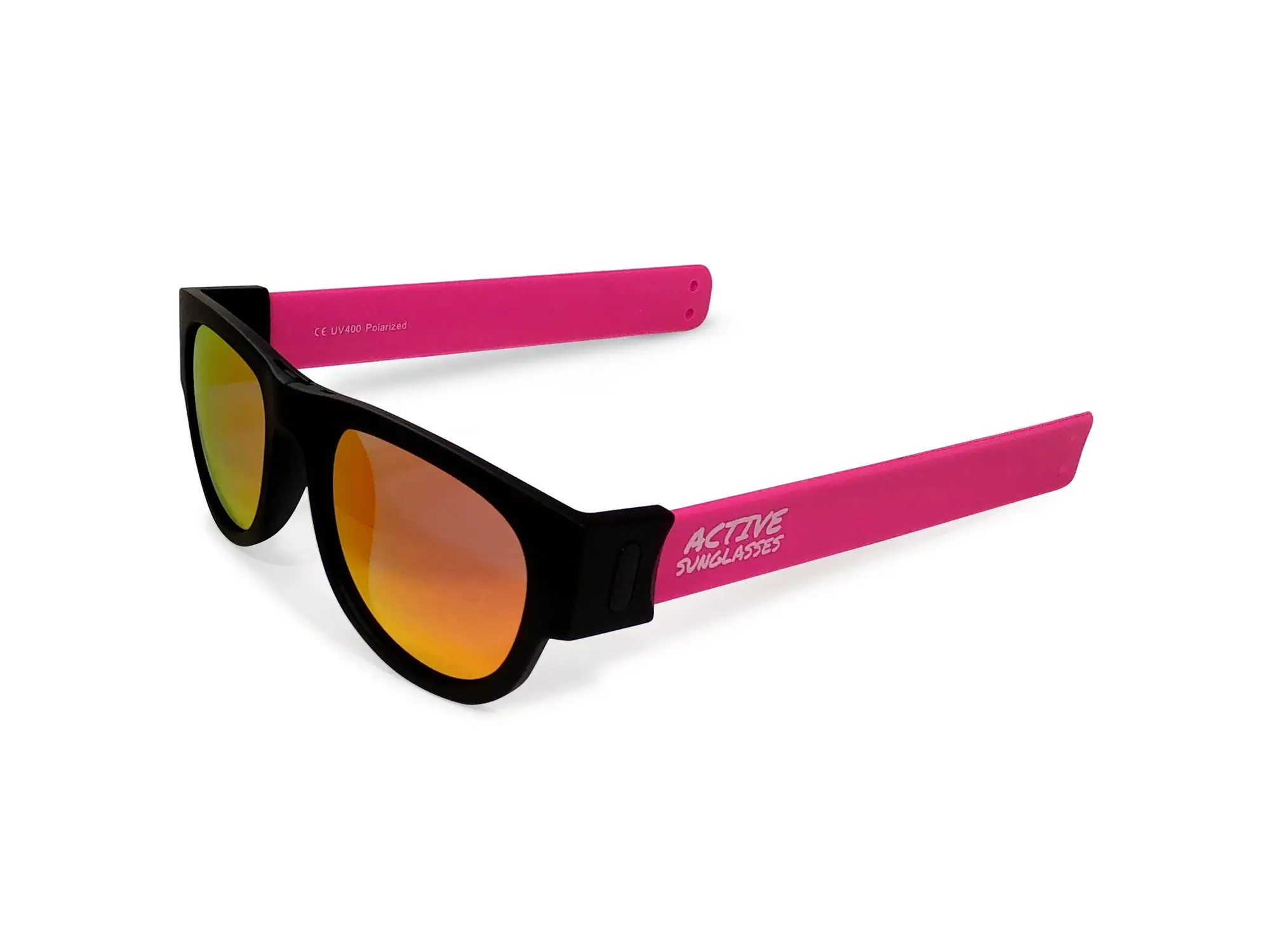 Active Sunglasses - Wholesale Sunglasses - Unisex - Pink - Fire Iridium Mirror1