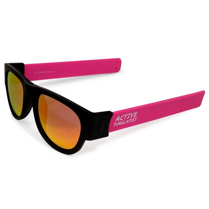 Active Sunglasses - Wholesale Sunglasses - Unisex - Pink - Fire Iridium Mirror1