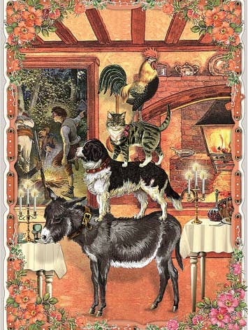 I musicanti della città di Brema (Alta), PK8043 per la vendita all'ingrosso da parte di Actetre Deutschland Gmbh