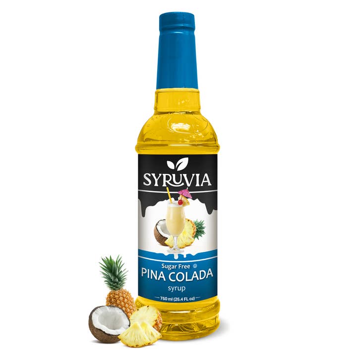 Syruvia - Wholesale Flavored Syrup - Sugar-Free Pina Colada Syrup