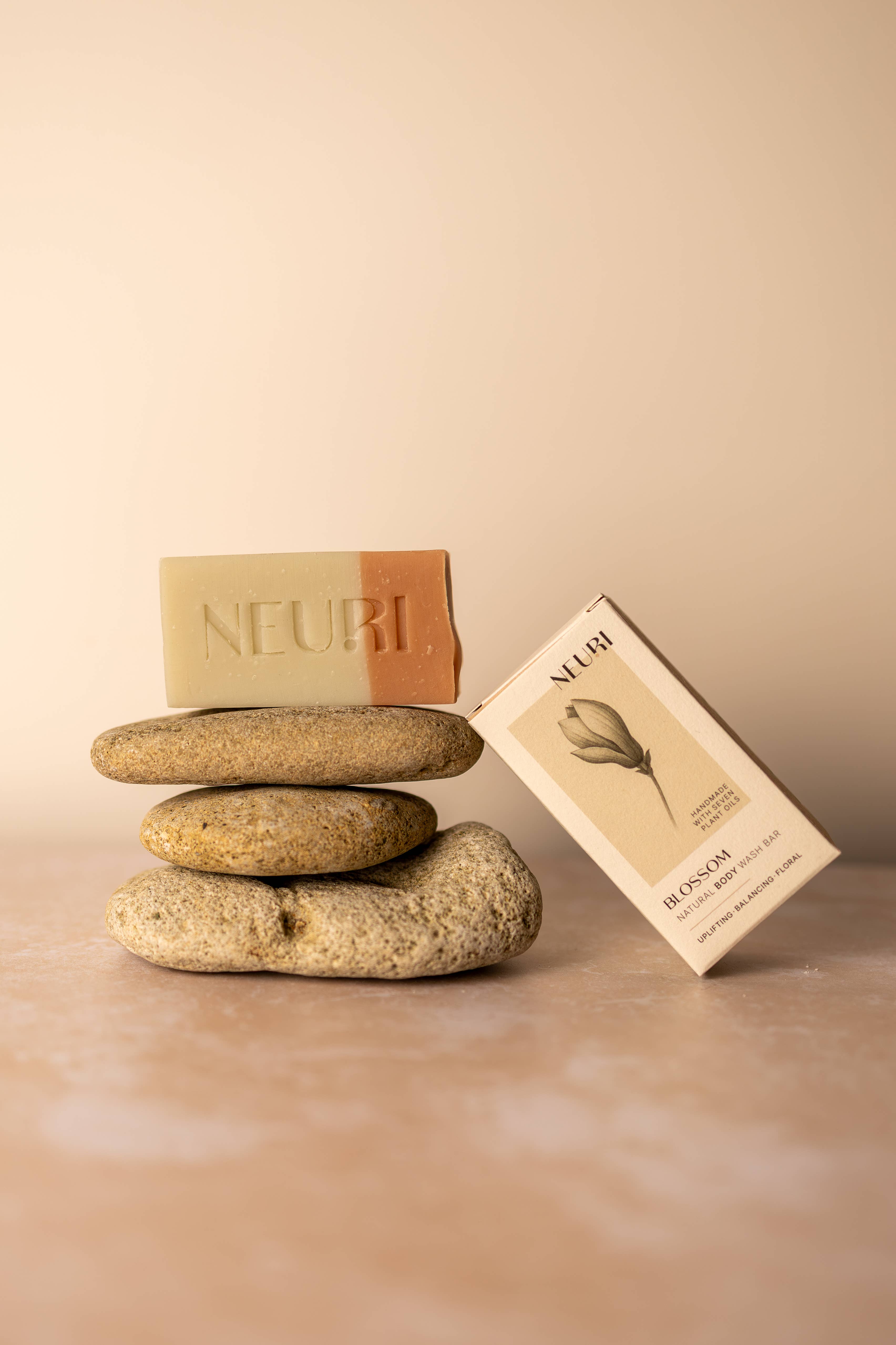 Neuri – wholesale Bar Soap – BLOSSOM Luxury BODY Wash Bar – Uplifting/Balancing/Floral1