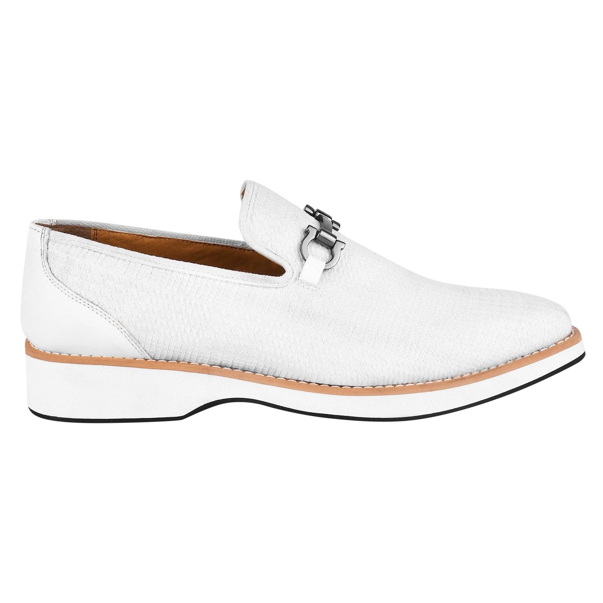 LIBERTYZENO - Wholesale Loafers - Men's - Megaball mens Casual textile printed buckle shoes26