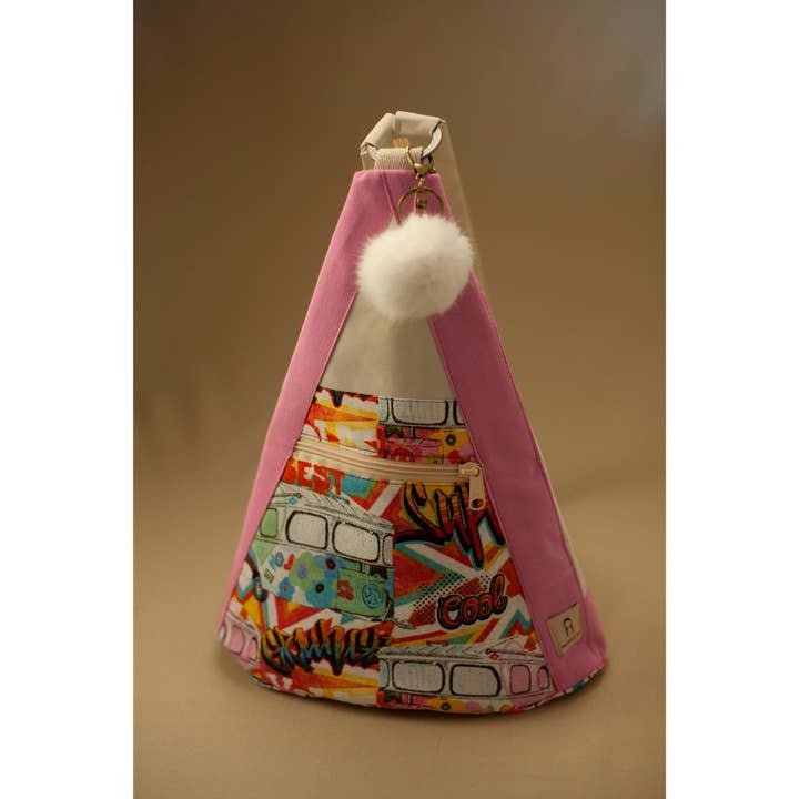 Marielita Color - Venta al por mayor Bandolera - Mujer - Clásica Furgoneta Rosa