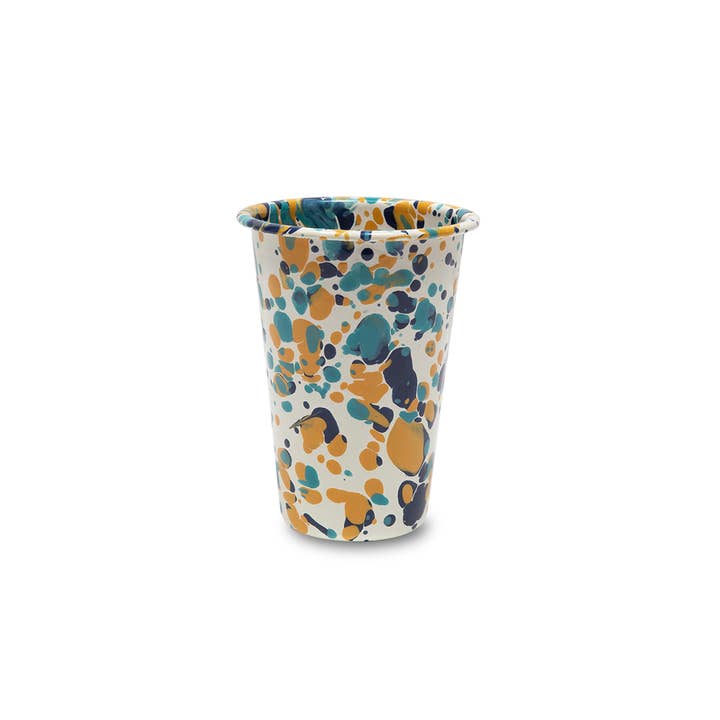 Crow Canyon Home - Wholesale Drinking Glass/Cup - Catalina Enamelware 14 oz Tumbler