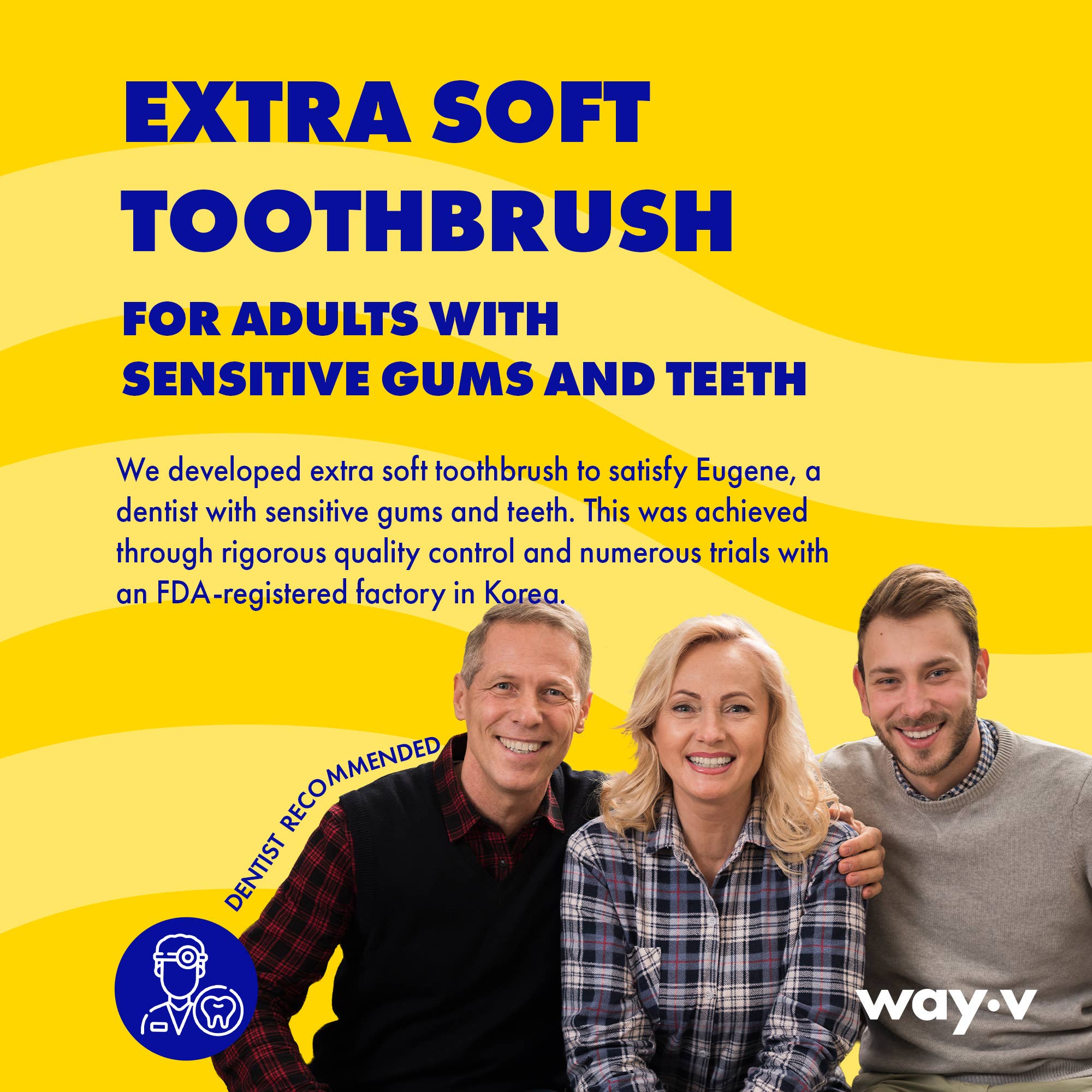 WAY.V - Wholesale Toothbrush - WAY.V Extra Soft Toothbrush Refill for Sensitive Gums and Teeth - Green 14pcs3