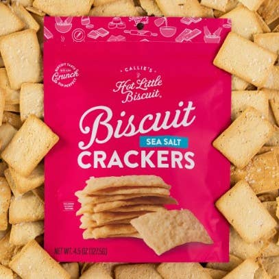 Callie's Charleston Biscuits LLC - Wholesale Crackers - Sea Salt Biscuit Crackers