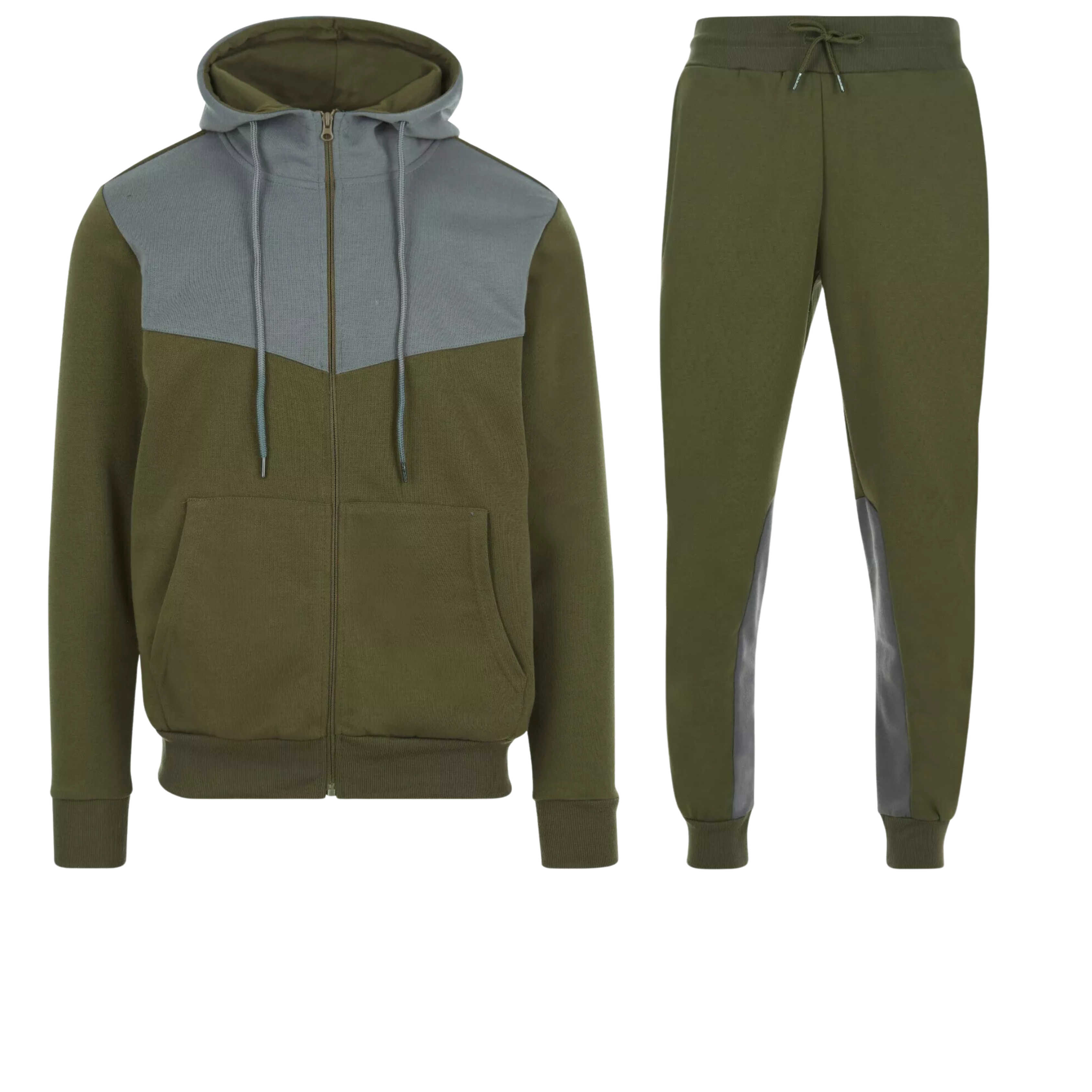 Amorica NYC - Wholesale Activewear Set - Men's - Men's DualTone UltraTech Fleece Set2