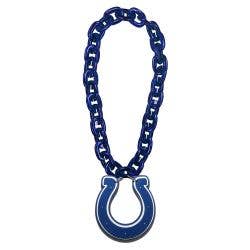 Turnovers Inc - Wholesale Pendant/Charm Necklace - Indianapolis Colts Fan Chain